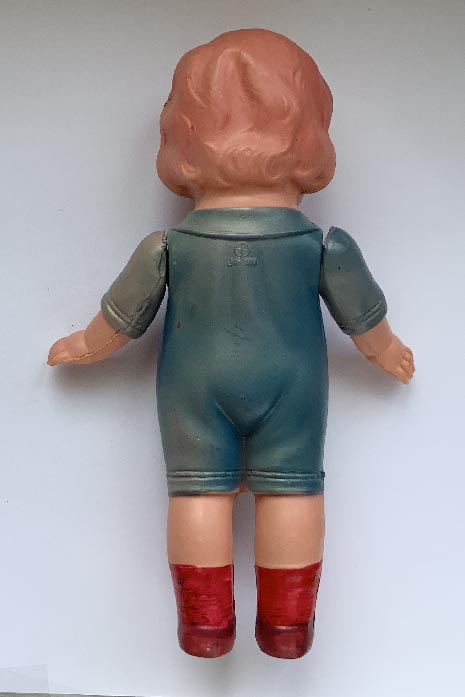 circa 1920-30's Japanese made celluloid child doll toy